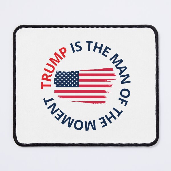 Item preview, TRUMP IS THE MAN OF THE MOMENT T-SHIRT designed and sold by Moronova ⭐⭐⭐⭐⭐.