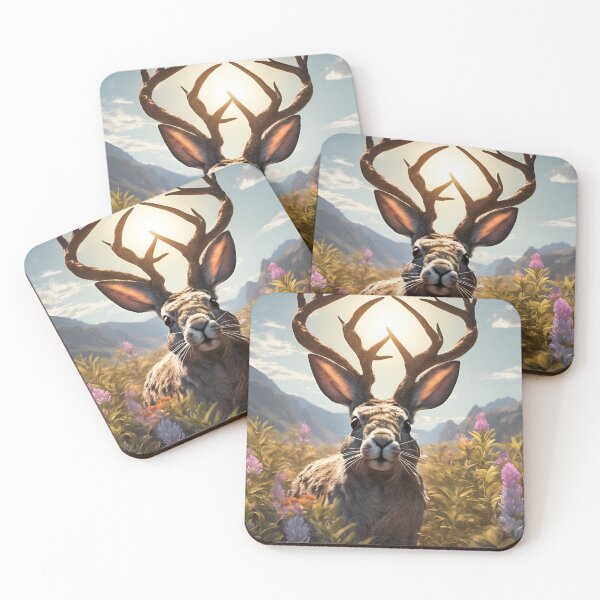 Item preview, Epic Jackalope designed and sold by HabitableMoons.