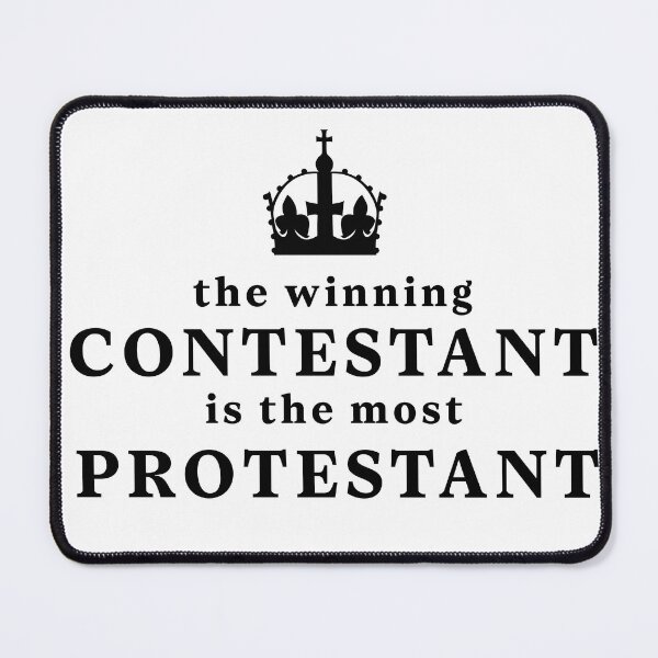 Item preview, The winning contestant is the most Protestant! Six designed and sold by brunnnn.