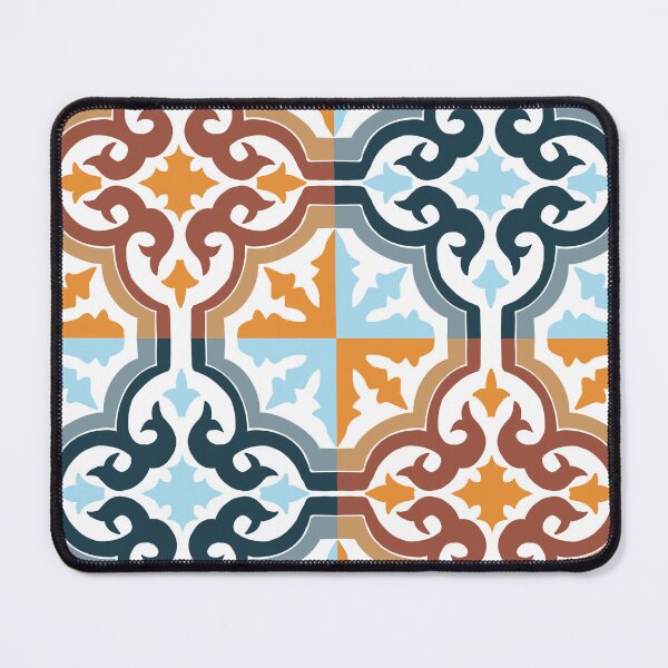 Item preview, Spanish tiles two colour pattern designed and sold by BosskaDesign.