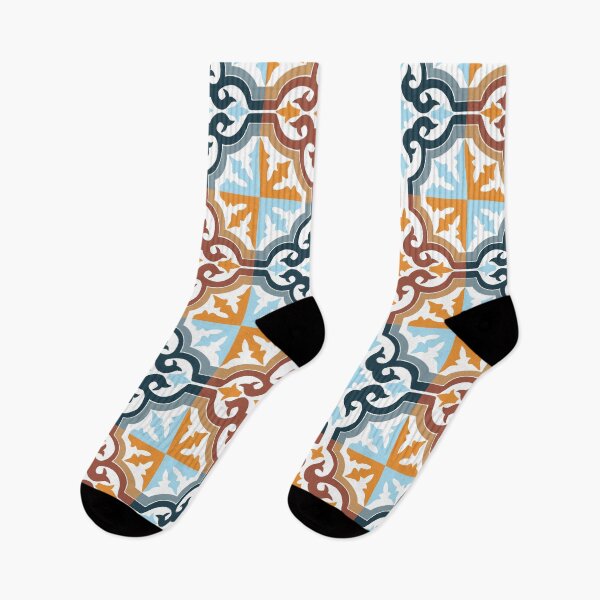 Item preview, Spanish tiles two colour pattern designed and sold by BosskaDesign.