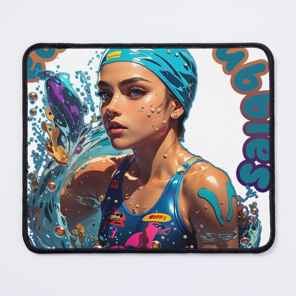 Item preview, Eat My Bubbles - Swim Faster with Style designed and sold by FuroAI.