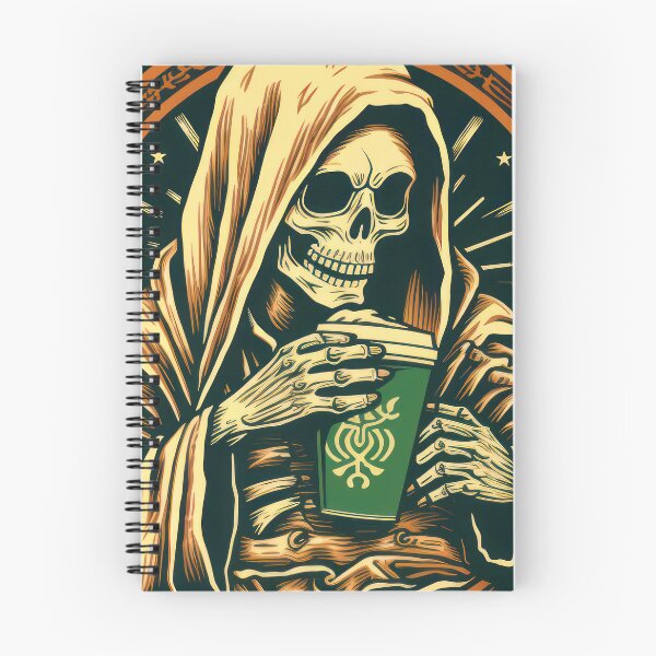 Item preview, Hoody Skeleton with Coffee lll designed and sold by PaTToStudio.