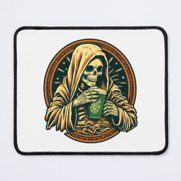 Item preview, Hoody Skeleton with Coffee lll designed and sold by PaTToStudio.
