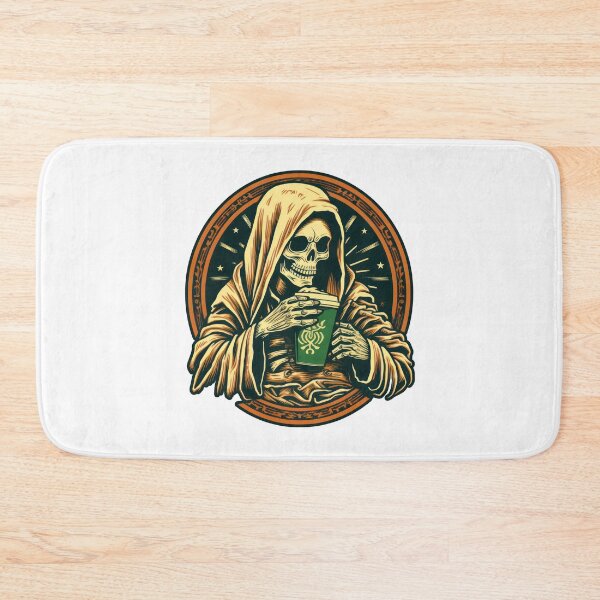 Item preview, Hoody Skeleton with Coffee lll designed and sold by PaTToStudio.