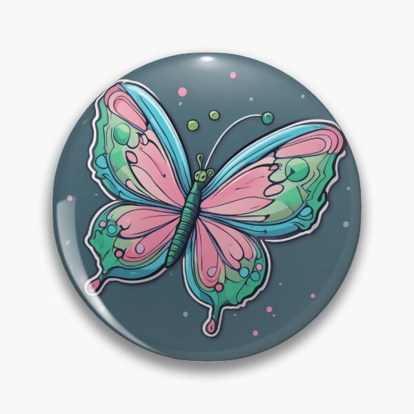 Item preview, AquaRose Prismflutter Butterfly designed and sold by DoodleDance.
