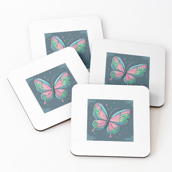 Item preview, AquaRose Prismflutter Butterfly designed and sold by DoodleDance.