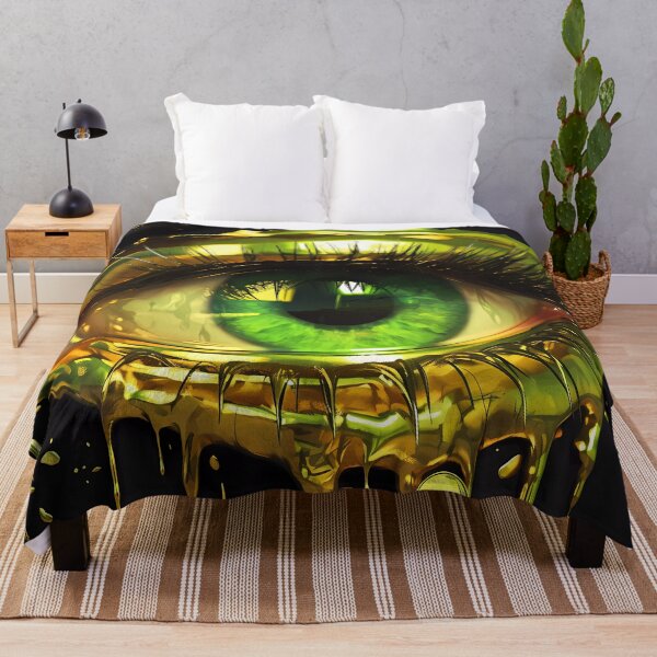 Item preview, "Green-Eyed Wonder" designed and sold by Art-Vortex-fr.