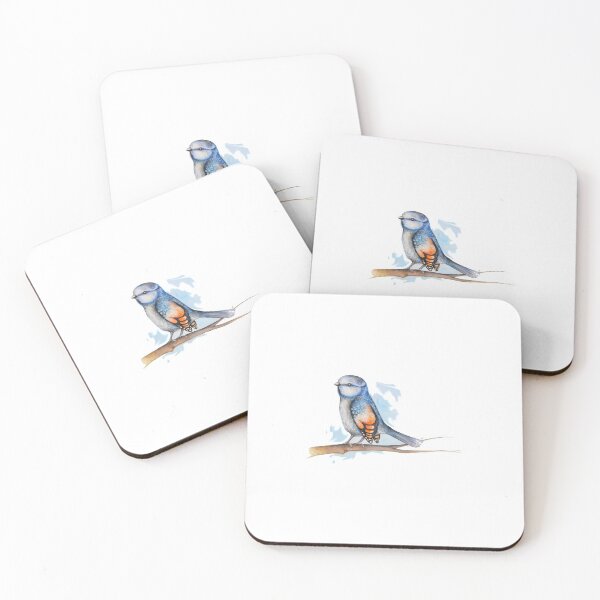 Item preview, Whimsical Bluebird designed and sold by PaintedWillow.