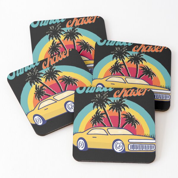 Item preview, vintage sunset chaser Gender Neutral adult Retro fashion retro cars retro aesthetic  designed and sold by EMILYHERNA.