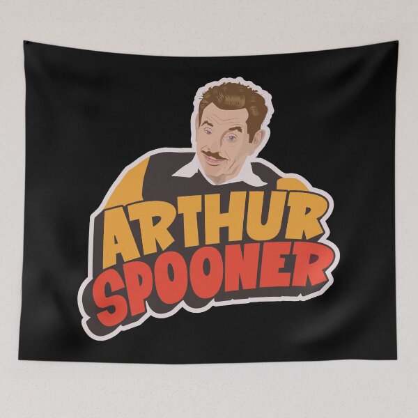 Item preview, Arthur Spooner Illustration - Quirky Charm from King of Queens designed and sold by Boogosh.