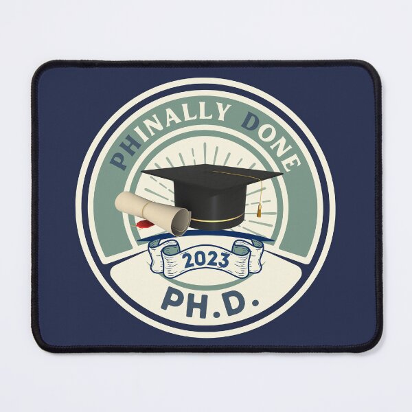 Item preview, Ph.d. graduation badge 2023 designed and sold by Lady-Frost.