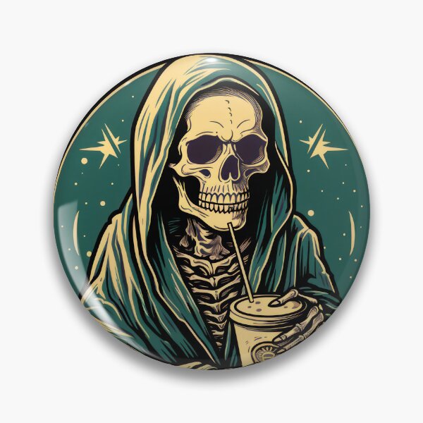 Item preview, Hoody Skeleton with Coffee 4 designed and sold by PaTToStudio.