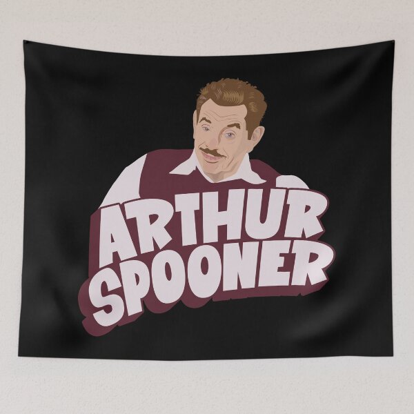 Item preview, Arthur Spooner Illustration - Quirky Charm from King of Queens designed and sold by Boogosh.