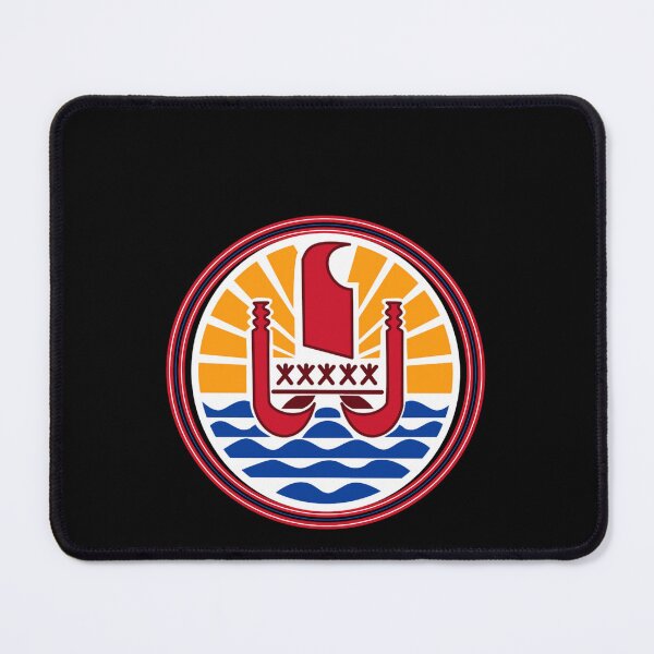 Item preview, French Polynesia Circled Coat of Arms designed and sold by NouelChaloux.