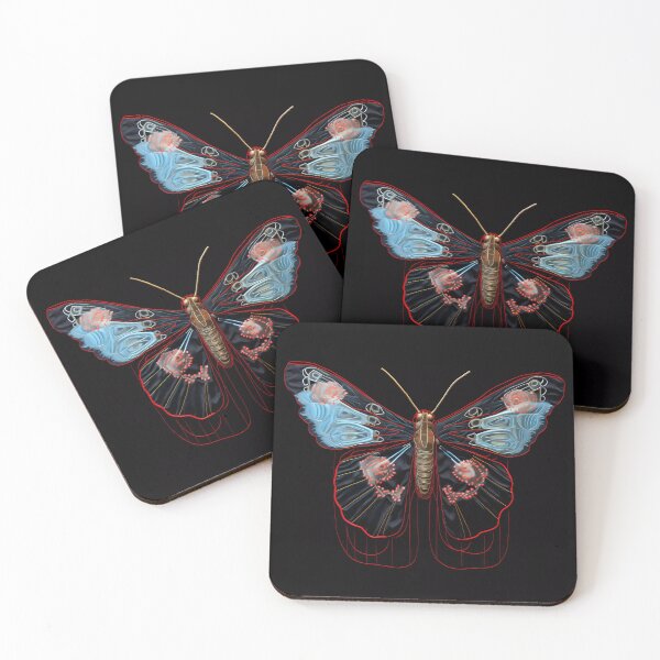 Item preview, "Metallic Finish: Sparkling Butterfly" designed and sold by Art-Vortex-fr.