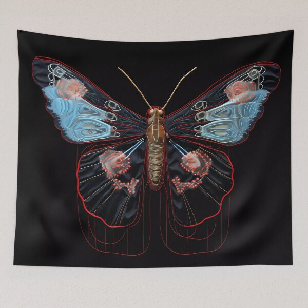 Item preview, "Metallic Finish: Sparkling Butterfly" designed and sold by Art-Vortex-fr.