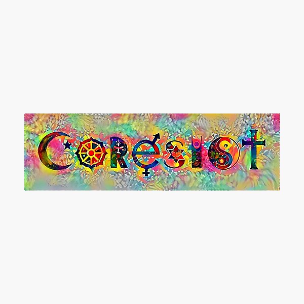Redreaming CoResist Photographic Print