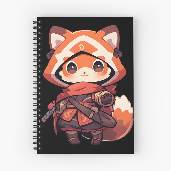 Aperçu de l'œuvre Panda rouge ninja ! créée et vendue par TheeDigitalDen.