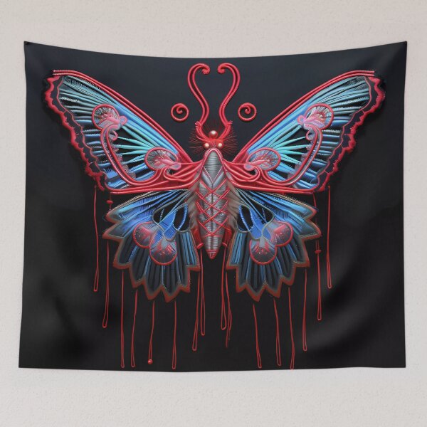 Item preview, "Metallic Finish: Sparkling Butterfly" designed and sold by Art-Vortex-fr.