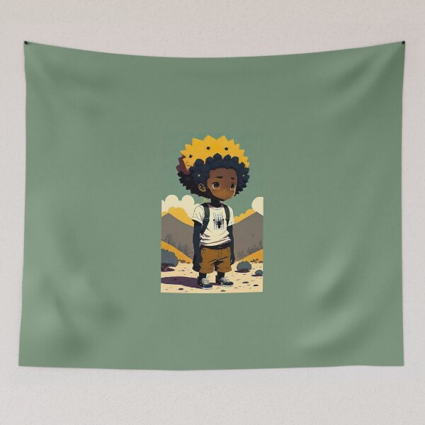 Item preview, Afro anime designed and sold by JustStraight.