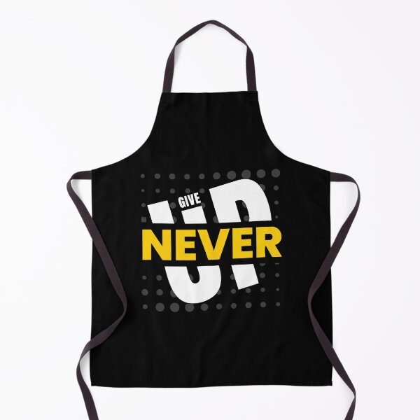 Item preview, Never Give Up designed and sold by Merchinio ⭐⭐⭐⭐⭐.