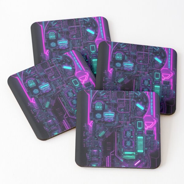 Item preview, cyberpunk intricate circuitry designed and sold by mikaws.
