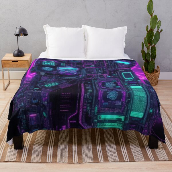 Item preview, cyberpunk intricate circuitry designed and sold by mikaws.