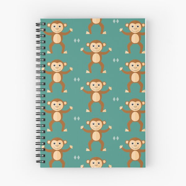 Item preview, Monkeys on blue designed and sold by reneesillus.