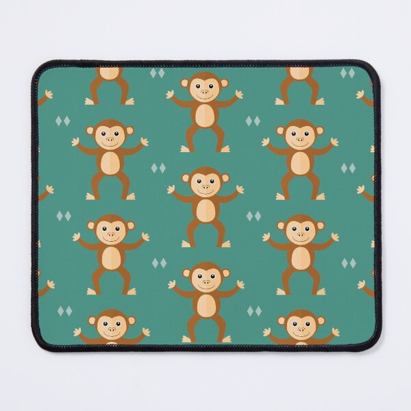 Item preview, Monkeys on blue designed and sold by reneesillus.