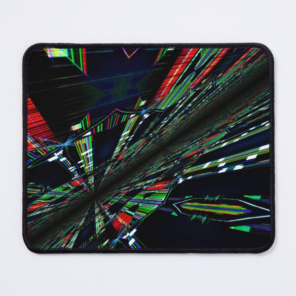 Item preview, Broken tablet screen matrix landscape designed and sold by lifeloverarts.
