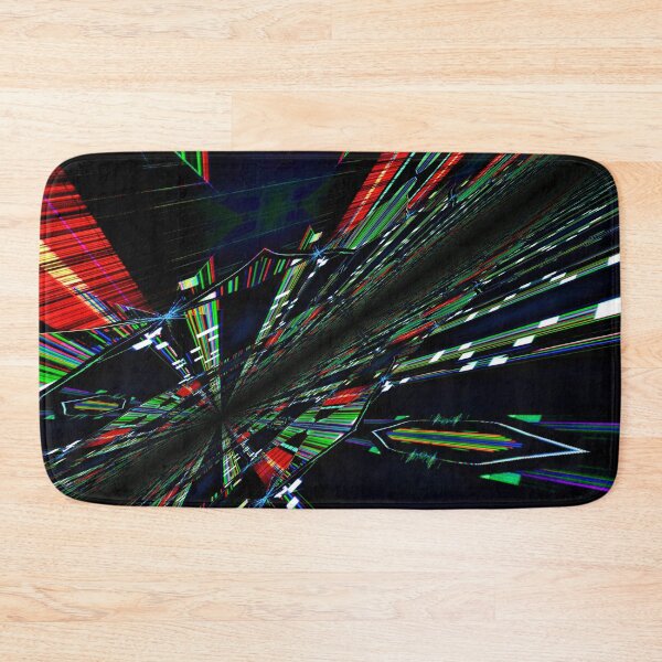 Item preview, Broken tablet screen matrix landscape designed and sold by lifeloverarts.