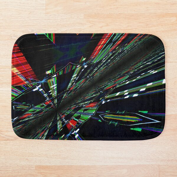 Item preview, Broken tablet screen matrix landscape designed and sold by lifeloverarts.