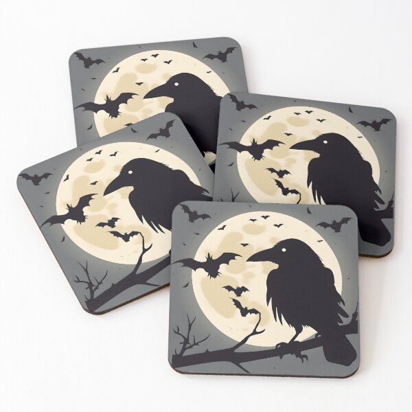 Item preview, Spooky Halloween Raven designed and sold by Planetporridge.