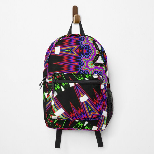 Item preview, Broken tablet screen trippy fractal designed and sold by lifeloverarts.