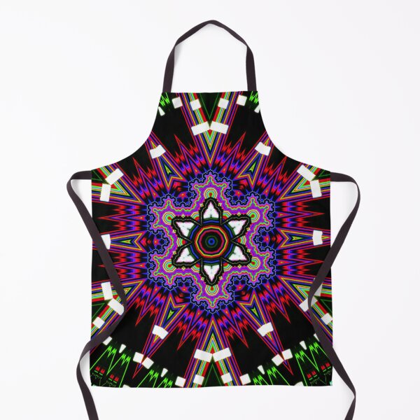 Item preview, Broken tablet screen trippy fractal designed and sold by lifeloverarts.