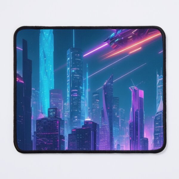 Item preview, Neon cybercity designed and sold by mikaws.