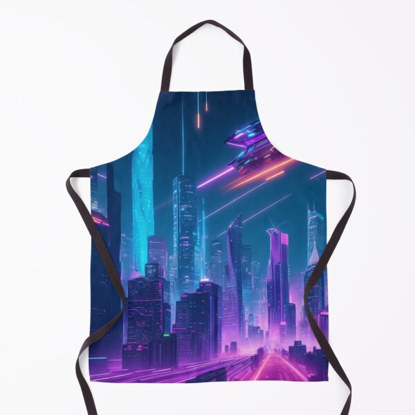 Item preview, Neon cybercity designed and sold by mikaws.