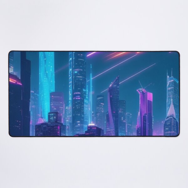 Item preview, Neon cybercity designed and sold by mikaws.