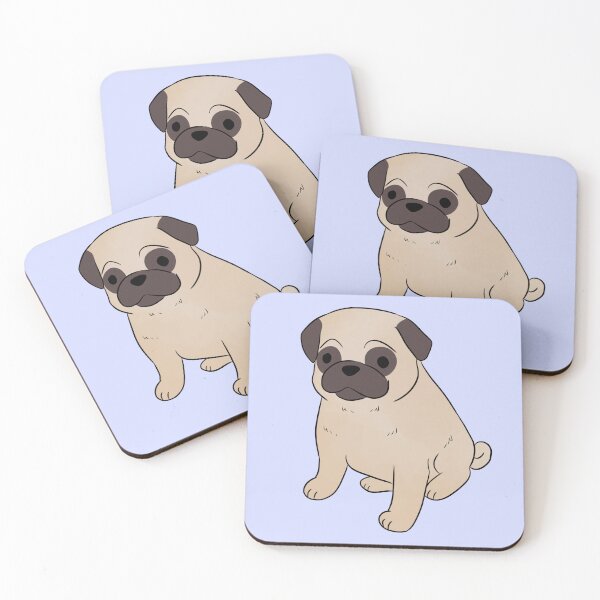 Item preview, Cute pug dog illustration  designed and sold by Yaragold.