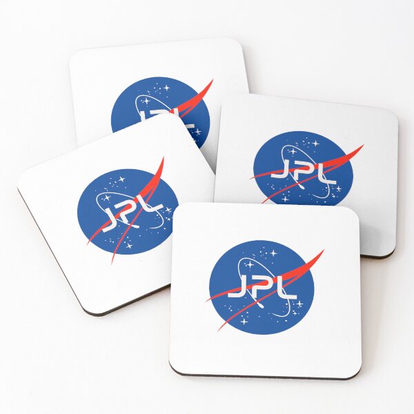 Item preview, NASA font Jet Propulsion Laboratory (JPL) meatball logo designed and sold by sparkytheslug.