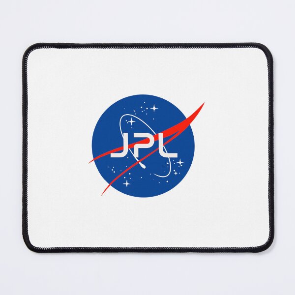 Item preview, NASA font Jet Propulsion Laboratory (JPL) meatball logo designed and sold by sparkytheslug.