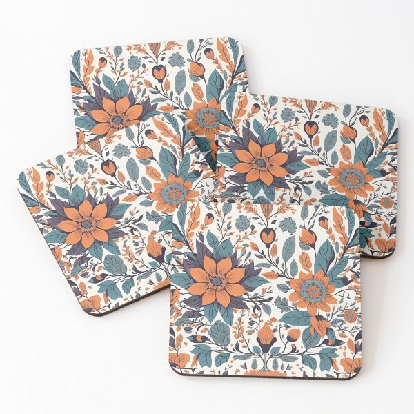Item preview, Bohemian Floral Design - Watercolor Flowers Tapestry designed and sold by FuroAI.