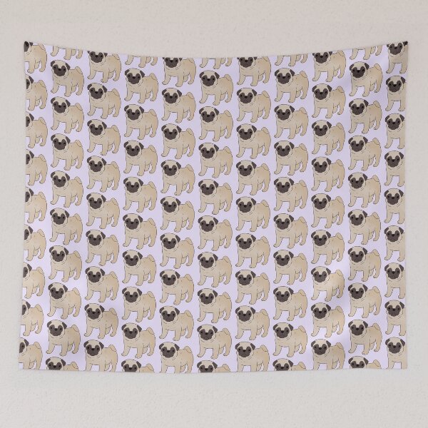 Item preview, Cute pug dog illustration  designed and sold by Yaragold.