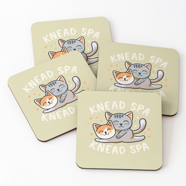 Item preview, CAT KNEAD SPA PURRING LOVERS designed and sold by Koolzilla.
