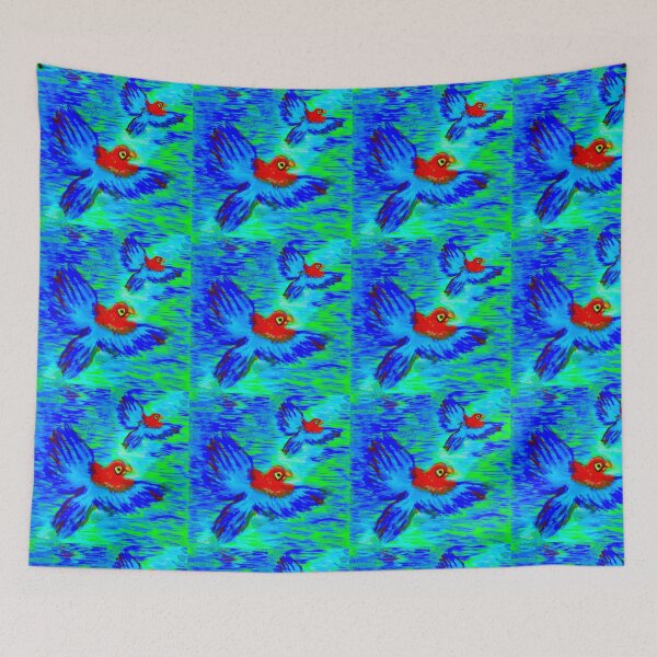 Item preview, Tropical Parrots Fly Over designed and sold by Ojmccaf1963.