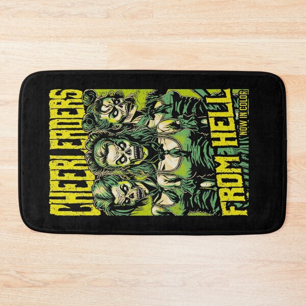 Item preview, Cheerleader Funny Retro Zombie Girls Horror Movie Poster designed and sold by GrandeDuc.