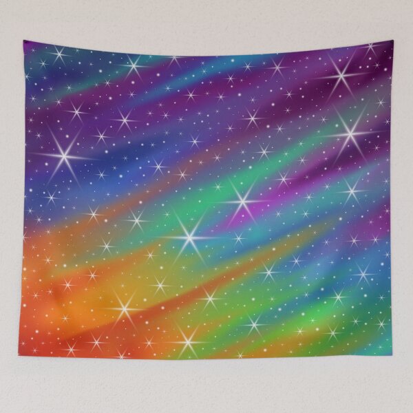 Item preview, Twinkling Stars Space Rainbow Galaxy designed and sold by Deborah Camp.