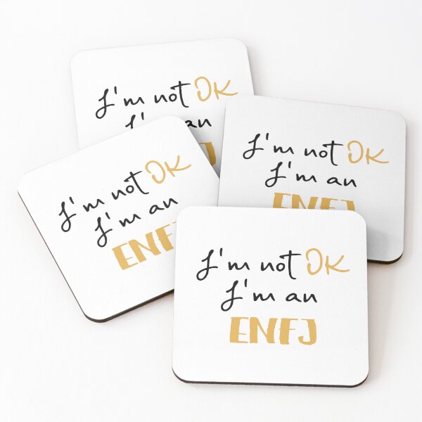 Item preview, I'm not OK I'm an ENFJ MBTI designed and sold by morningvalley.