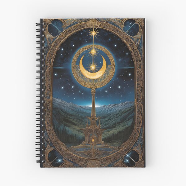 Item preview, Moon - Deck of Many Things designed and sold by DiceyThreads.